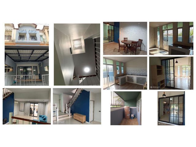 ขายทาวน์โฮม 3 ชั้น  ฟลอราวิลล์  ที่ดิน 27 ตร.วา พื้นที่ใช้สอย 210 ตร.ม.