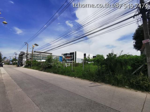 ขายที่ดินเปล่า 4 ไร่ ทำเลดีใกล้สนามบินสุวรรณภูมิ อยู่กิ่งแก้วซอย 19 บางนา กม.12
