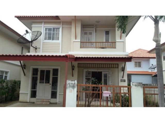 รหัสทรัพย์ 3116 บ้านเดี่ยว หมู่บ้านกานดาพาร์คพระราม 2 กม.18