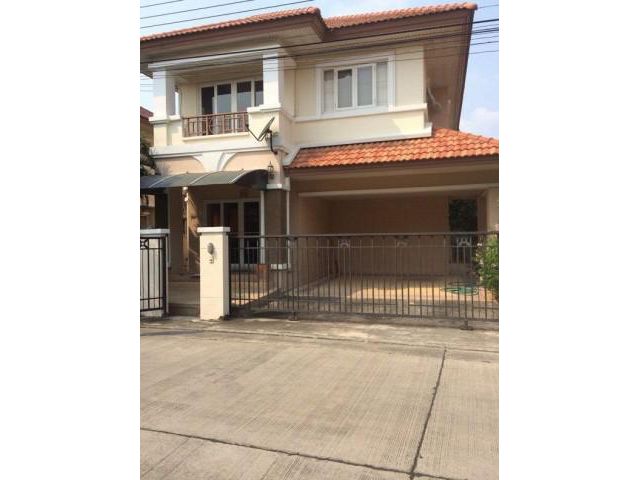 รหัสทรัพย์ 3175 บ้านเดี่ยว หมู่บ้านกรองทอง กรุงเทพกรีฑา 7