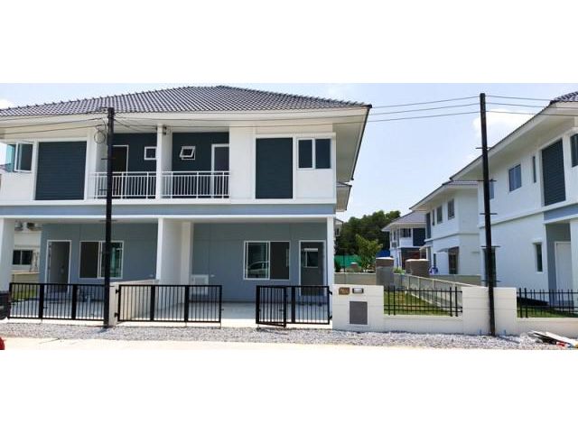 รหัสทรัพย์ 3166  บ้านแฝด 2 ชั้น หมู่บ้านพฤกษา The Plant อ่อนนุช-มอเตอร์เวย์