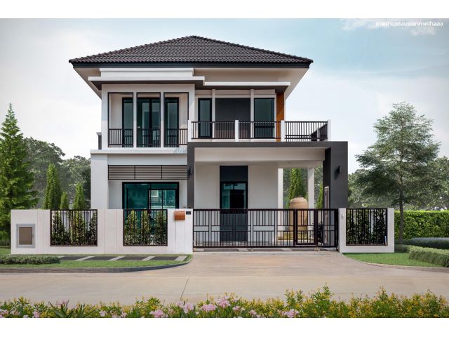 บ้านเดี่ยวใกล้ตลาดรวมโชคราคาถูก