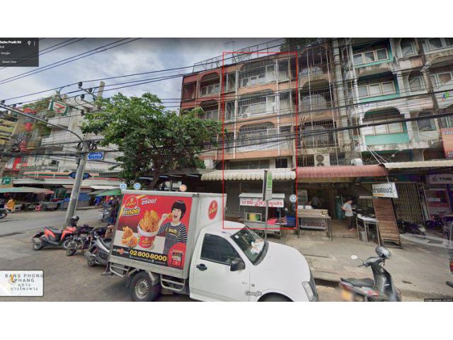 PP493ให้เช่าตึกแถว 4 ชั้นครึ่งติดถนนสาธุประดิษฐ์ ปากซอยสาธุประดิษฐ์ 57