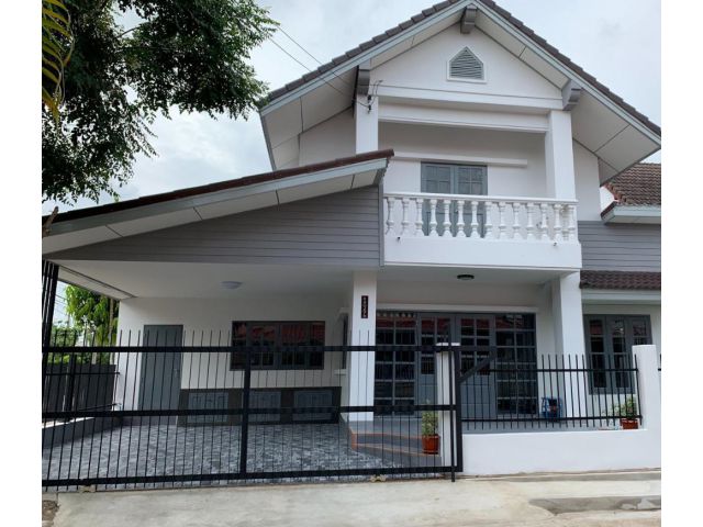 PP501ขายบ้านเดี่ยว 2 ชั้น พุทธมณฑลสาย3 ในหมู่บ้านกฤษดานคร 16 ปรับปรุงใหม่ทั้งหลัง