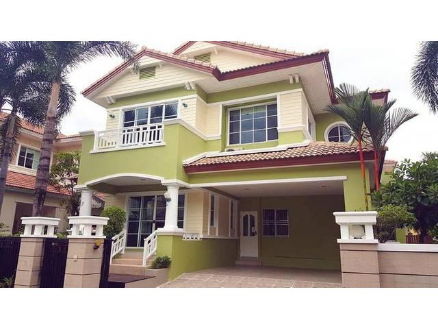 ขายบ้านเดี่ยว2ชั้นนันทวันกิ่งแก้วใกล้สนามบินสุวรรณ