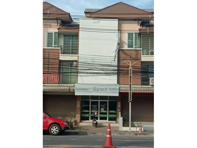 ขายอาคารพาณิชย์ติดถนนอ่างศิลา พร้อมผู้เช่าสัญญา 3 ปี ต.เสม็ด อ.เมือง จ.ชลบุรี   อาคารพาณิชย์ 1 คูหา 4 ชั้น
