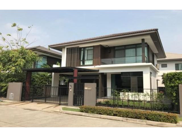 รหัสทรัพย์ 3189 บ้านเดี่ยว มัณฑนา อ่อนนุช-วงแหวน 4