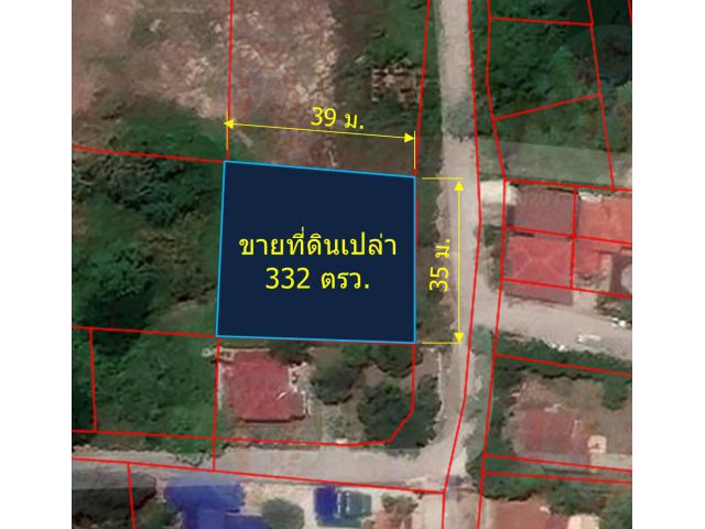 ขายที่ดินเปล่า 332 ตรว. (ต.หนองผึ้ง  อ.สารภี)