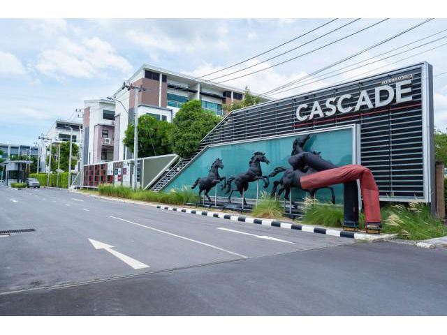 รหัสทรัพย์ 3313 อาคารสำนักงาน อาคารพาณิชย์ 4 ชั้น โครงการ คาสเคด บางนา