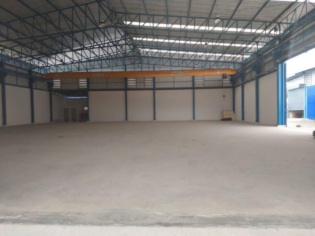 ให้เช่าโกดัง 300-600 ตรม. บางน้ำจืด สมุทรสาคร ใกล้พระราม 2 ค่าเช่าถูก