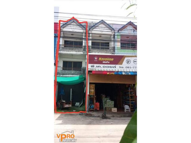 ขาย ตึกแถว 3 ชั้น ริมถนนมลิวรรณ
