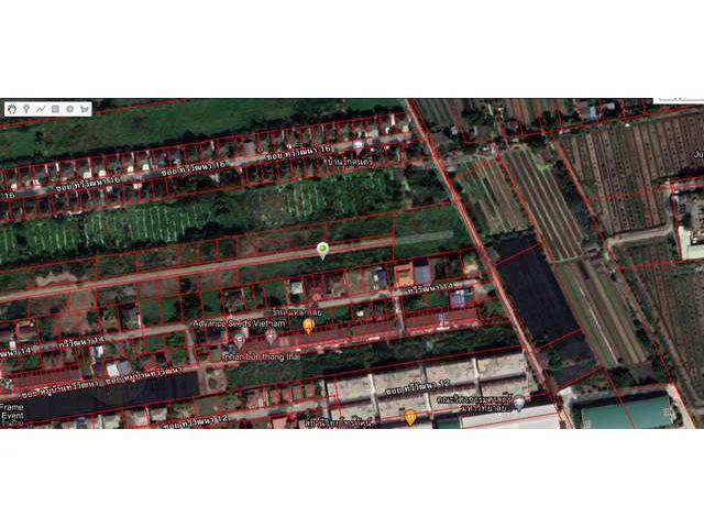 ที่ดิน 651 ตรว. ถนนเลียบคลองทวีวัฒนา เขตตลิ่งชัน