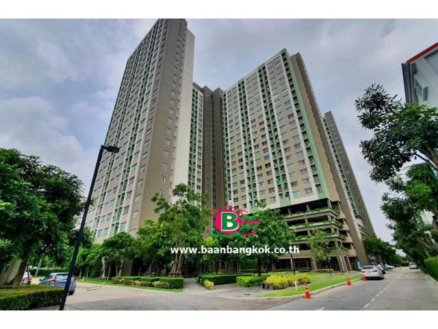 CONDO ลุมพินี วิลล์ นครอินทร์ ริเวอร์วิว อาคาร A ชั้นที่ 6 เนื้อที่ 23.5 ตรม. เมืองนนทบุรี