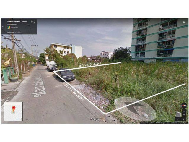 PP512ที่ดินสวย หายากแล้ว ย่านบางนา 98 ตร.ว. เหมาะทั้งสร้างบ้าน ทำหอพัก อุดมสุข 42