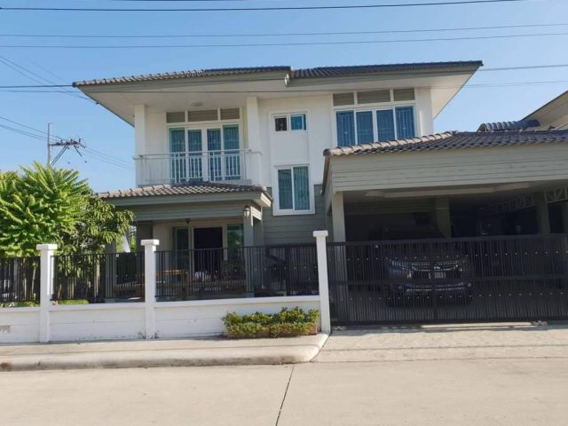 PS159 ขายบ้านคุณาภัทร7 มุมสวย 52 ตรว. บ้านกล้วย-ไทรน้อย บางบัวทอง นนทบุรี