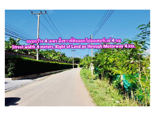 ขายที่ดินบางละมุง (พัทยา) ชลบุรี เนื้อที่ 3 งาน