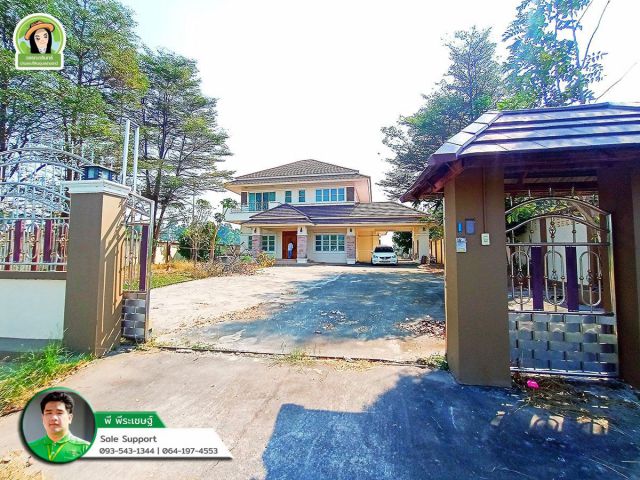 บ้านสวนสุดหรูหรา โซนไปม.อุบล เนื้อที่กว่า 1 ไร่