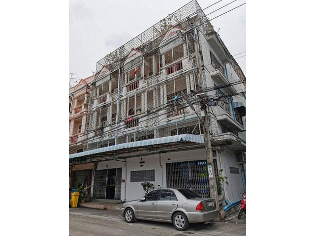 ขาย! ตึกแถว 3 ห้องติด เหมาะทำ Home Office/Home Factory ประชาอุทิศ33 ทางเข้าออกหลายทาง