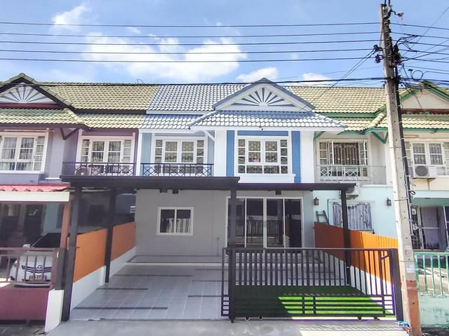 บ้านสวยอยู่บางใหญ่ ใกล้รถไฟฟ้า ม.พฤกษา18/1 รีโนเวท