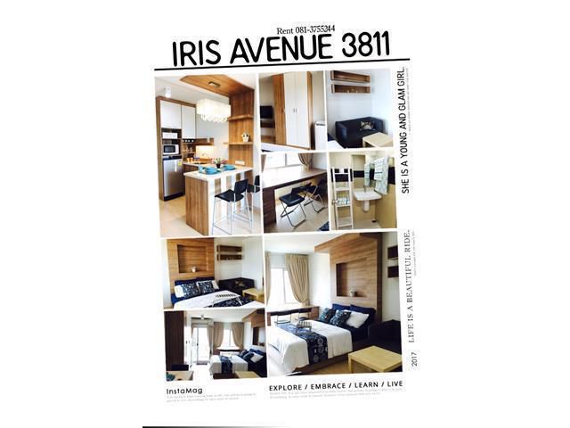 ให้เช่า Iris Avenue onnut Suvarnabhumi Lat Krabang 8500/เดือน ใกล้มหาลัย เจ้าคุณทหารลาดกระบัง KMITL
