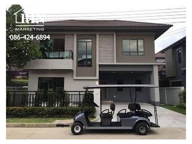 L572 ขายบ้านเดี่ยว ไลฟ์ บางกอก บูเลอวาร์ด (วงแหวน-พระราม9)  ใกล้ทางด่วน ตกแต่งพร้อมอยู่