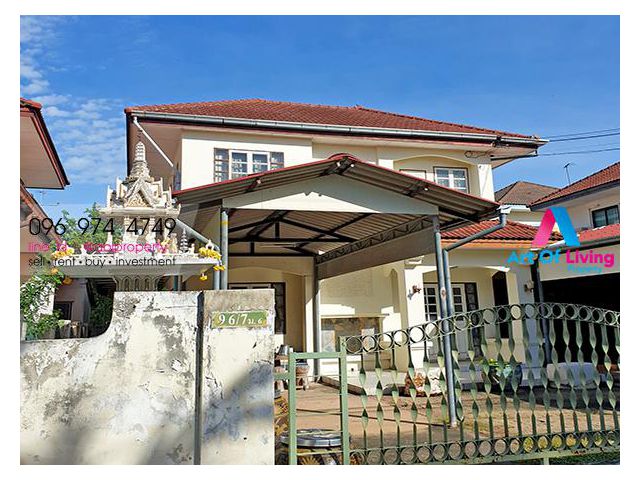 ขายบ้านเดี่ยว หมู่บ้านปาริชาต AOL-F63-2010002849