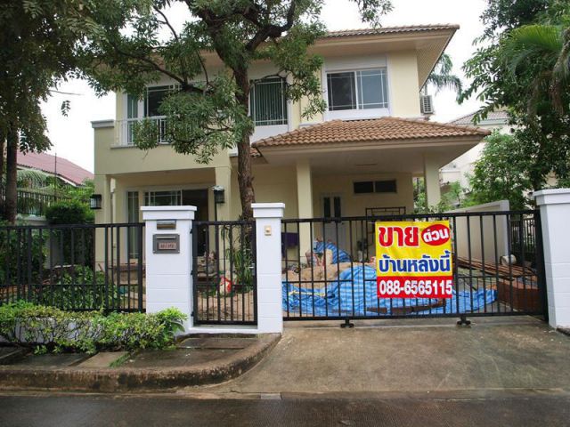 บ้านเดี่ยว 2 ชั้น เนื้อที่ 67.1 ตรว. หมู่บ้าน สีวลี ปิ่นเกล้า-สาทร บ้านสวยพร้อมอยู่ ใกล้ The Crystal SB Ratchapruek