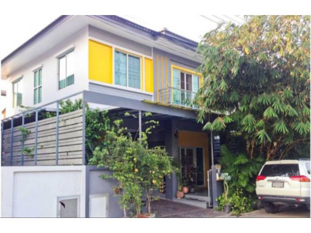 ขายบ้านแฝด หมู่บ้านเต็มสิริแกรนด์  ถนนสามวา