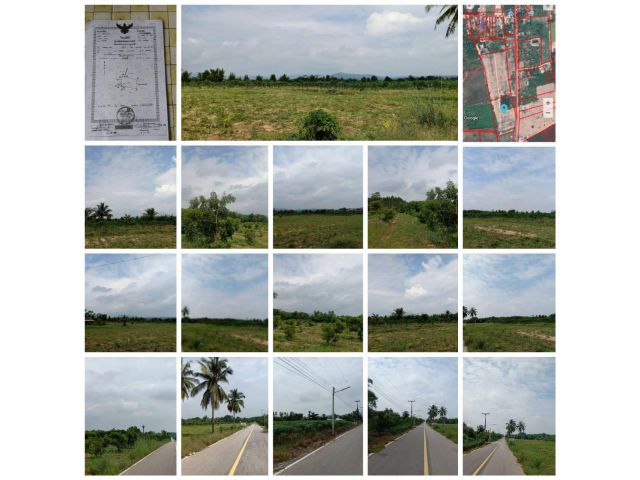 ที่ดินเนินสวย โฉนด 35ไร่ วิวเขา ติดถนนคอนกรีตยาว 390m.