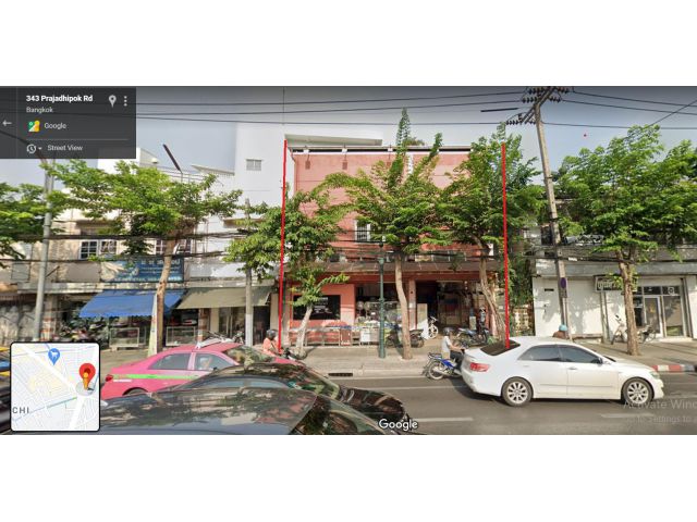 ขาย อาคารพาณิชย์  ริมถนนประชาธิปก