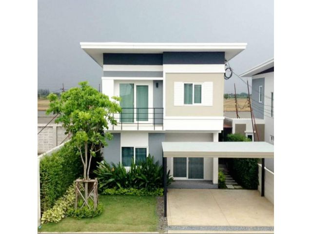 ขายถูก บ้านเดี่ยวพร้อมเฟอร์ บ้านวิวสวน ไทรน้อย