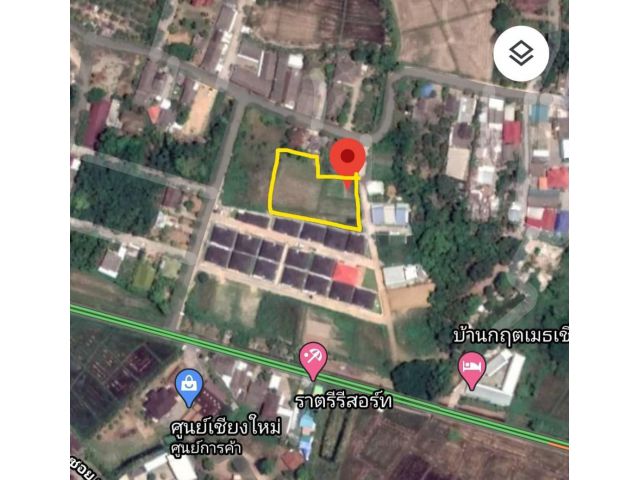ขายที่ดินหางดง ต.สันผักหวาน เหมาะทำจัดสรรขาย