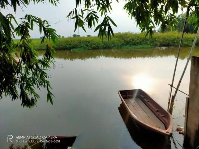 ขายที่ดินติดน้ำ ต.ชุมพล อ.องครักษ์ จ.นครนายก