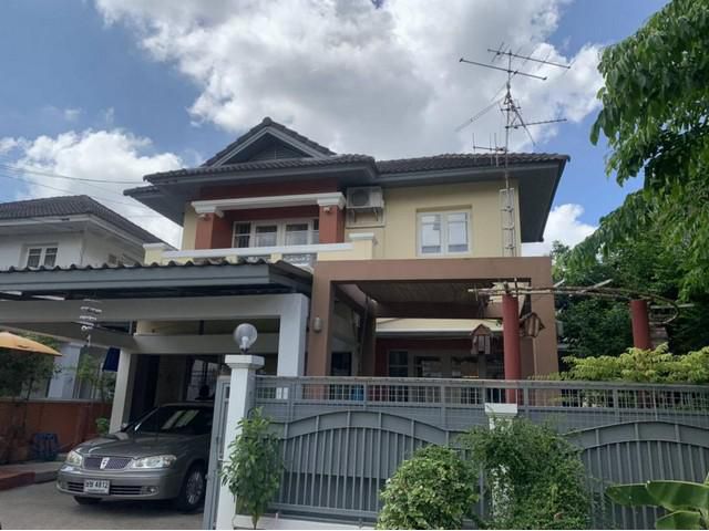 ขายบ้านเดี่ยว 2 ชั้น หมู่บ้านเพอร์เฟคเพลส รามคำแหง 164 ต่อเติมหลังบ้าน