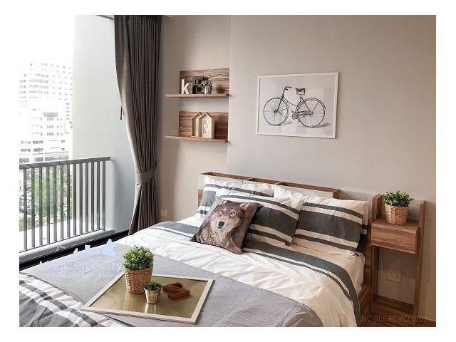 ให้เช่า โนเบิล รีโว สีลม (Noble Revo Silom) 1 ห้องนอน 1 ห้องน้ำ พื้นที่ใช้สอย 34 ตร.ม. ตกแต่งพร้อมอยู่