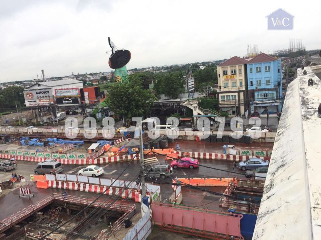 ขายที่ดินสะพานสูง ติดถนนรามคำแหง 127/4 ใกล้รถไฟฟ้าคลองบ้านม้า