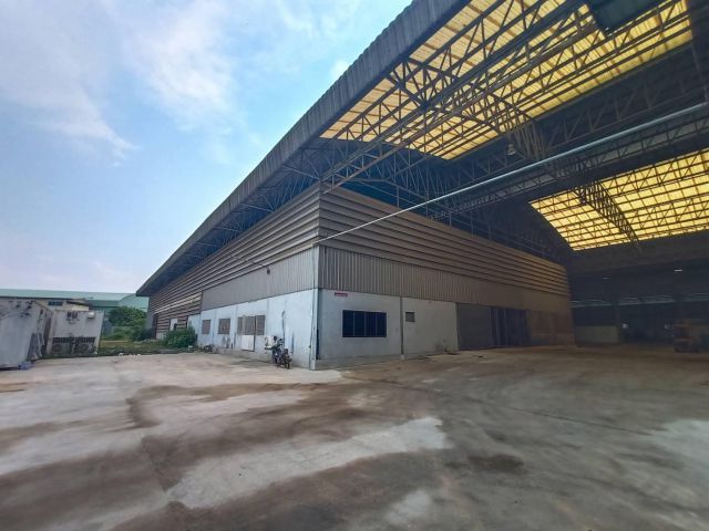 ให้เช่าโรงงาน โกดัง 17,225 ตรม. มีใบ รง.4 ไฟฟ้า 800 KVA ใกล้ถนนพระราม 2 สมุทรสาคร