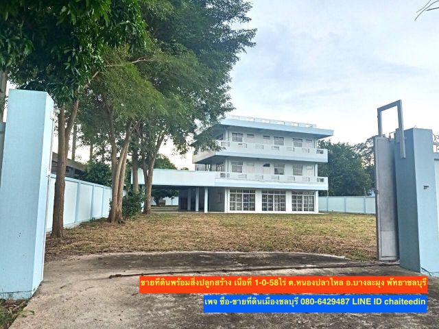 @@@ขายที่ดิน 1-0-58ไร่ หนองปลาไหล บางละมุง ชลบุรี @@