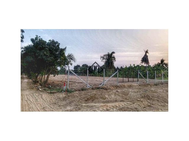 ที่ดิน ศรีนครินทร์-ร่มเกล้า ถมแล้ว ผังสีเหลือง
