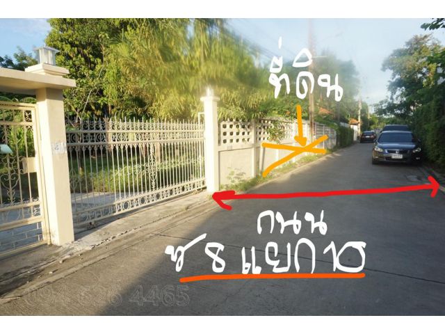 ขายที่ดินเปล่า กรุงเทพกรีฑา บางกะปิ กทม 53 ตร.ว