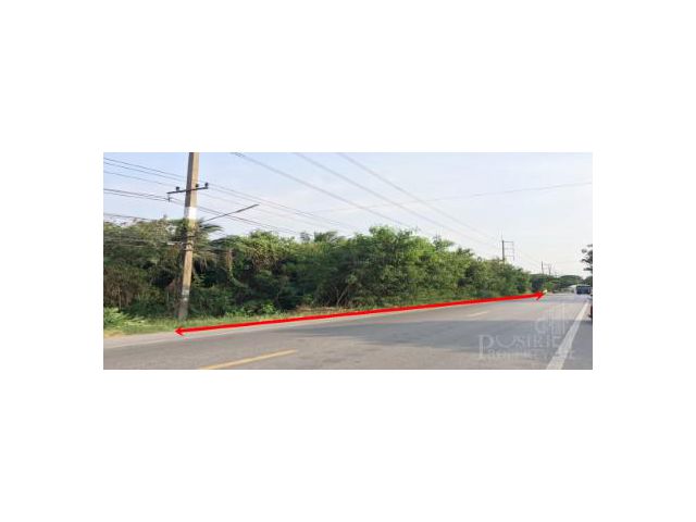 ที่สวยเด่น สร้างโรงงานได้ทุกประเภท หน้ากว้าง 202 เมตร ขนาด 28 ไร่ 162 วา ติดคลอง ถนนกว้างใช้รถเทเลอร์ได้สะดวก
