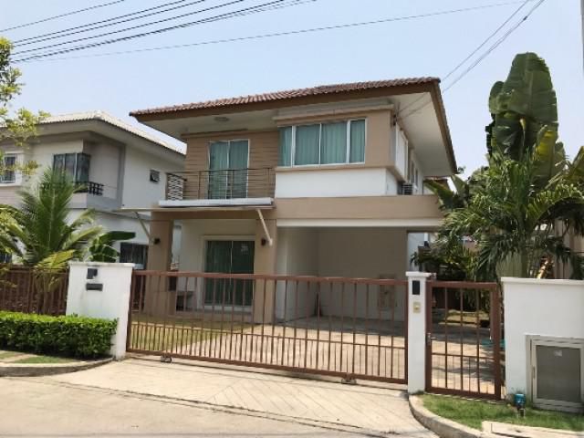 รหัสทรัพย์ 4106 บ้านเดี่ยว หมู่บ้านเอโทล มัลดีฟบีช (ซอยหนามแดง-บางพลี)