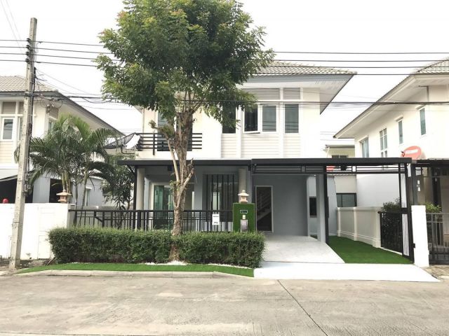 ขายบ้านเดี่ยวหมู่บ้านพฤกษาทาวน์เน็กซ์ บางนาตราด กม.5 ถนนบัวนครินทร์ บางแก้ว บางพลี สมุทรปราการ ราคาถูกมาก