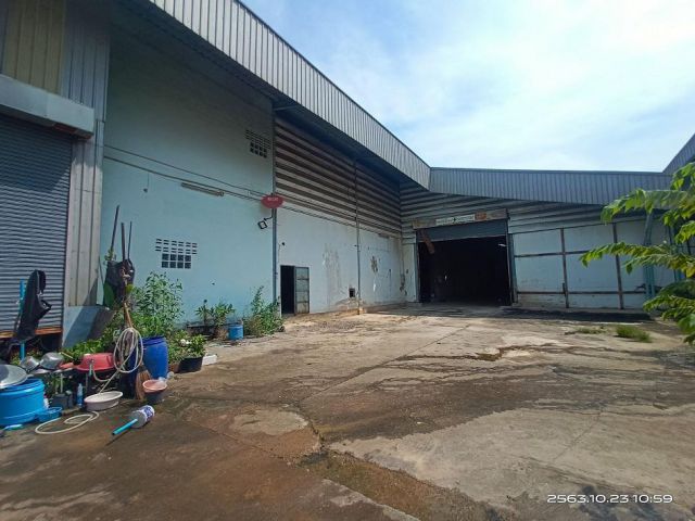 ขาย-ให้เช่าที่ดินพร้อมโรงงานหล่อหลอมเหล็ก 3 ไร่ กระทุ่มแบน มี รง.4 ผังม่วงแท้ 100% ราคาถูก