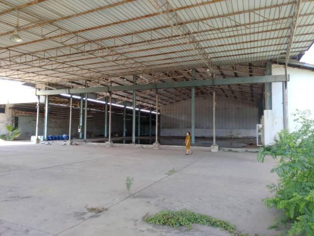 ขายที่ดินพร้อมโรงงานผังสีม่วง 9 ไร่ 15,000 ตรม. กระทุ่มแบน มี รง.4 ย้อมผ้า ราคาถูก