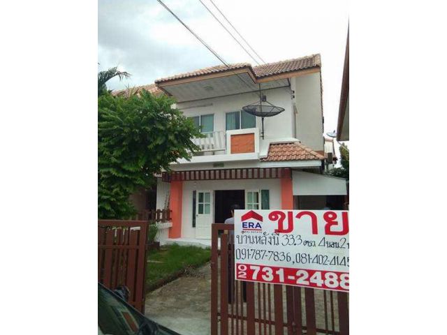 บ้านเดี่ยว 33 ตรว. JW Casa Rama 5 ถ.บางศรีเมือง