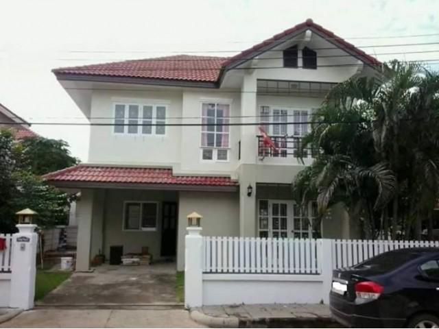 รหัสทรัพย์ B2065 บ้านเดี่ยว ให้เช่า ม. ภัทรินทร์1 คูบางหลวง ปทุมธานี
