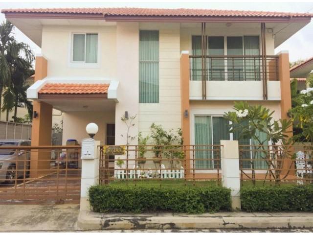 รหัสทรัพย B2058 บ้านเดี่ยว หมู่บ้านการ์เด้นวิลล่า เดอะวอเตอร์ฟร้อนท์ รังสิต-ลำลูกกาคลอง 3