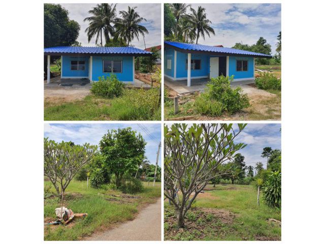 บ้านพร้อมที่ดิน เนื้อที่ 1งาน 12ตรว.ที่โฉนด ราคา 890,000 บาท