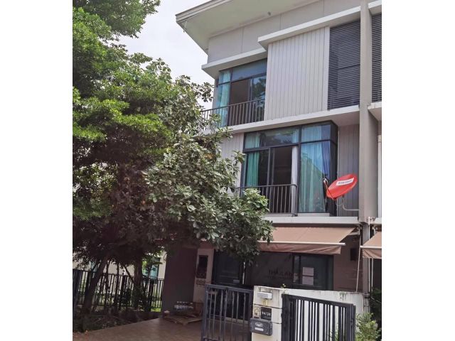 ขายทาวน์โฮม 3 ชั้น พฤกษาวิลล์ 65 ศรีสมาน (หลังมุม) ติดโรบินสันศรีสมาน ปากเกร็ด
